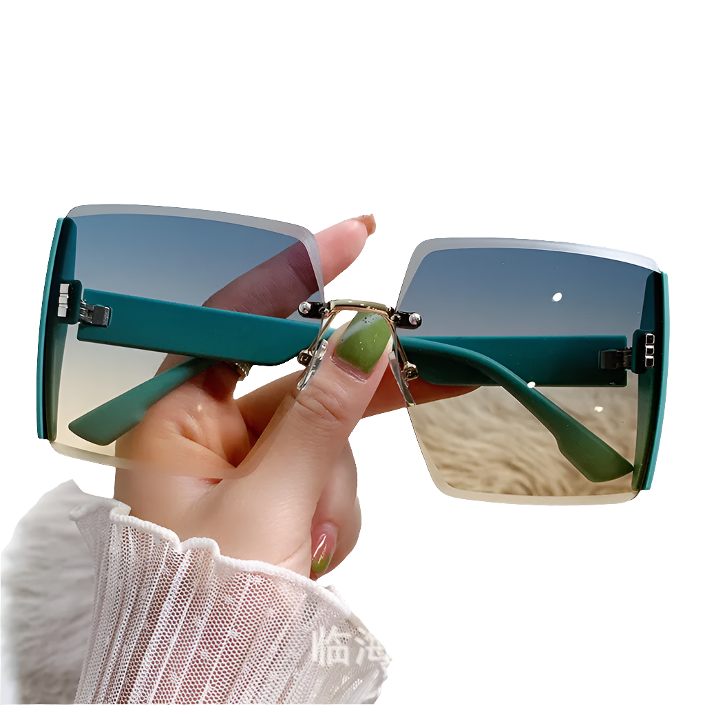 Square Gradient Lens Frame