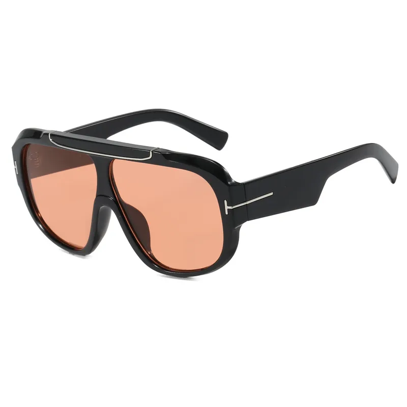 Oversized Shield Frame Sunglasses