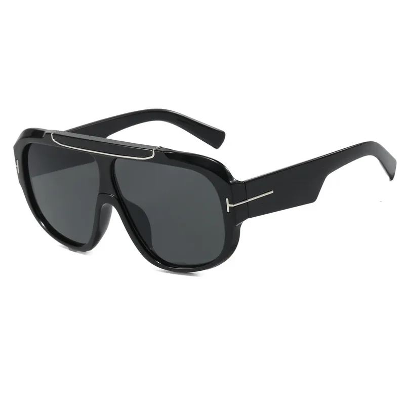 Oversized Shield Frame Sunglasses