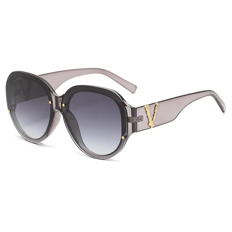 Oversized Round Frame Sunglasses