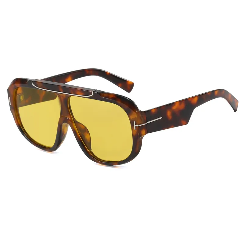 Oversized Shield Frame Sunglasses